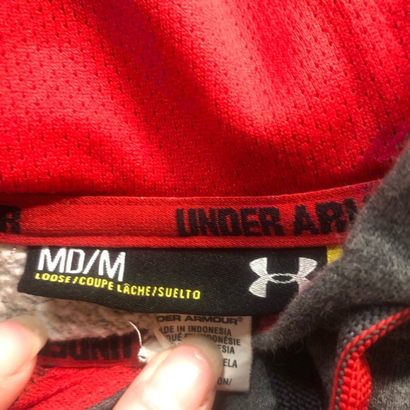 Under Armour Full Zip loose fit Hoodie Medium - Picture 10 of 11